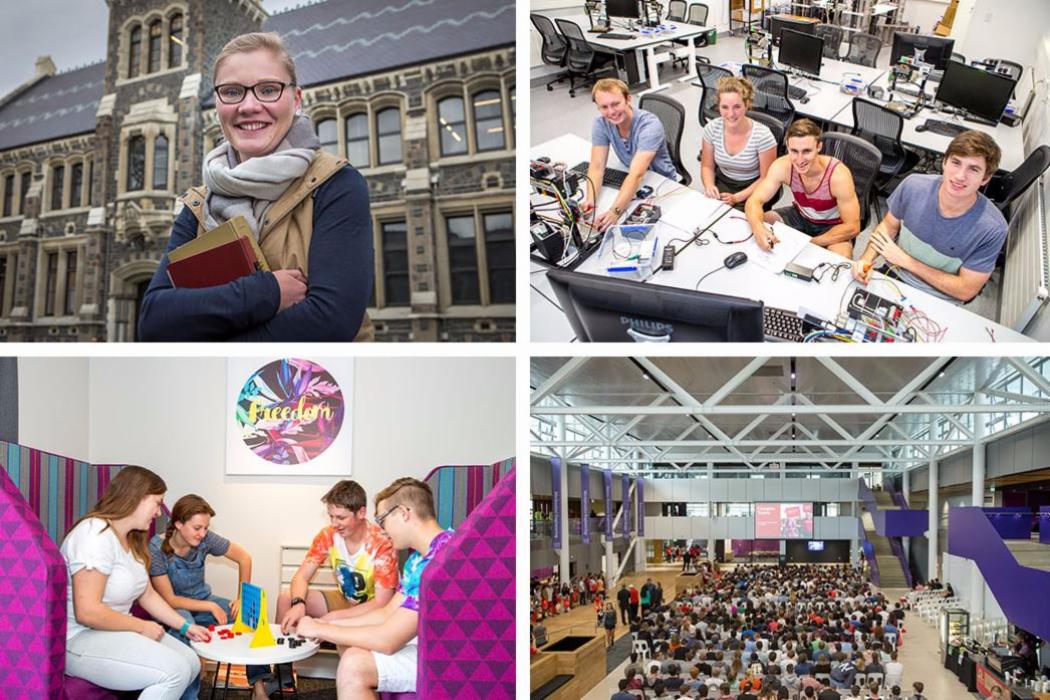 Capital Works montage students